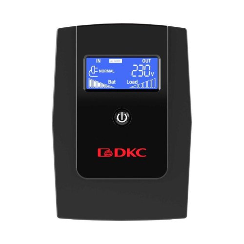 Источник бесперебойного питания ИБП Info LCD 800В.А IEC C13 (3) USB + RJ45 DKC INFOLCD800I фото 3