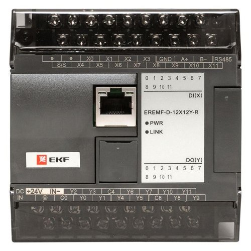 Модуль дискретного ввода/вывода EREMF 12/12 PRO-Logic EKF EREMF-D-12X12Y-R фото 9