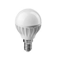 Лампа светодиодная 61 136 OLL-G45-6-230-6.5K-E14 6Вт ОНЛАЙТ 61136 (уп. 10 шт)