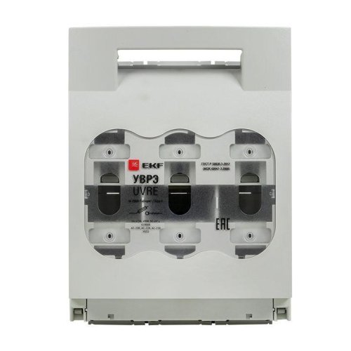 Выключатель-разъединитель УВРЭ 250А откидного типа под предохранители ППН (габ.1) EKF uvre-250 фото 2