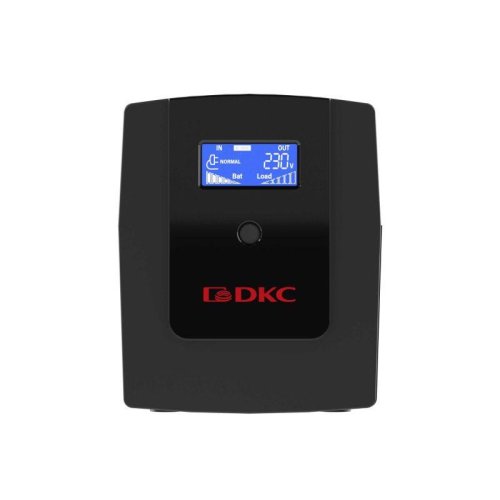 Источник бесперебойного питания ИБП Info LCD 1500В.А IEC C13 (4) USB + RJ45 DKC INFOLCD1500I фото 3